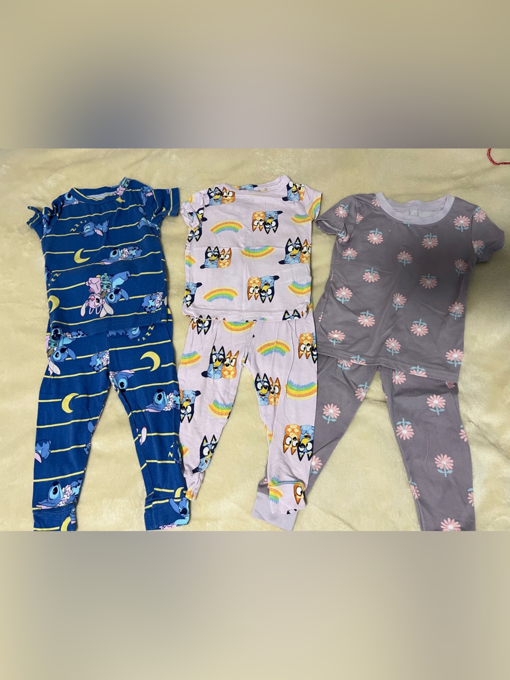 Set of 3 pajama sets - 18m to 2T